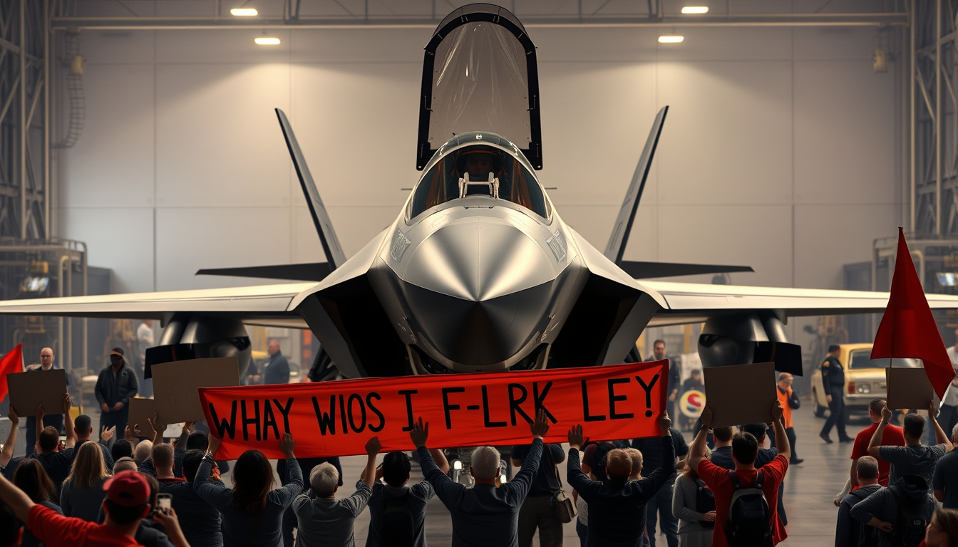 Radical Activism Hits F-35 Supply Chain: A Terror Threat to Western National Security