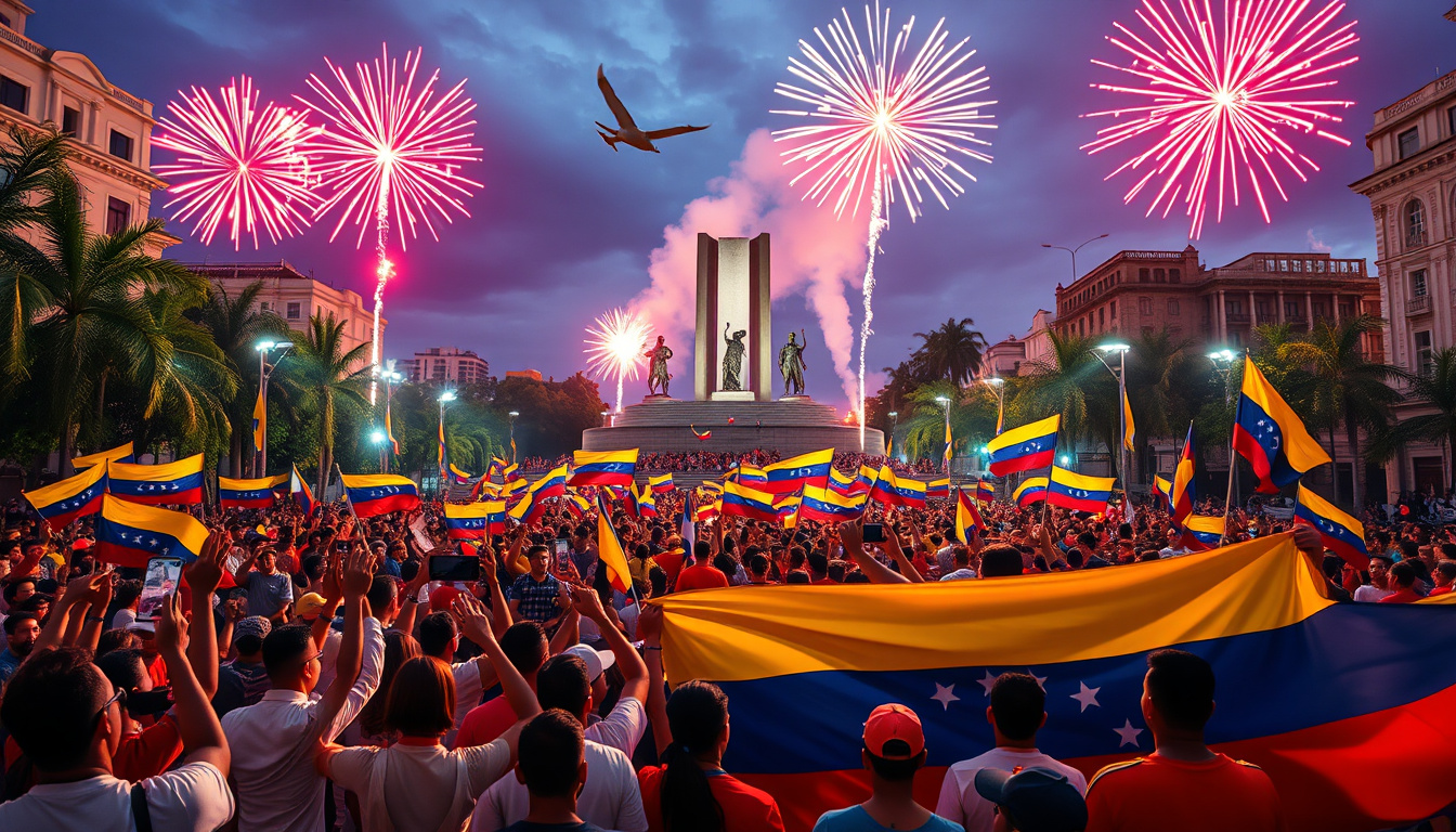 Venezuelans Celebrate Maduro's Arrest: A Turning Point Against Oppression and Imperialism