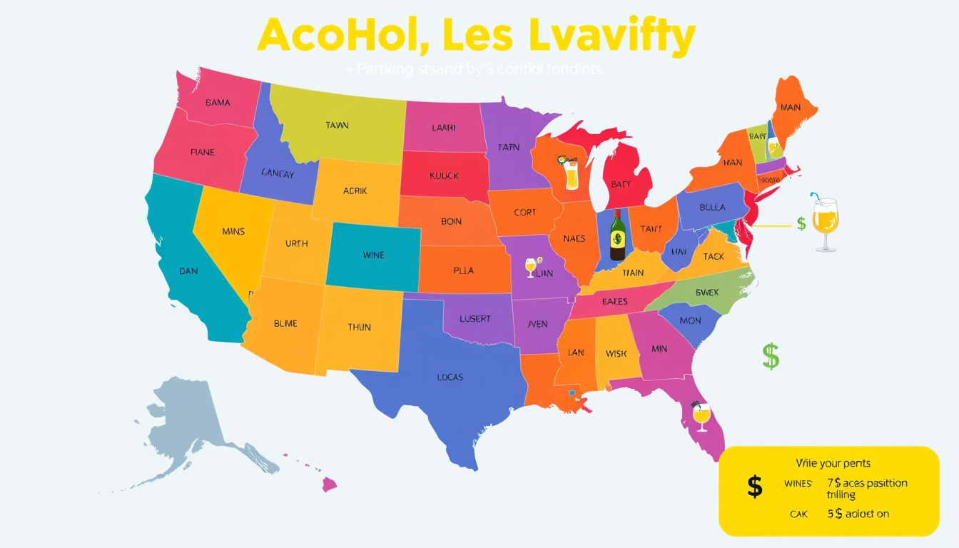 Booze Budgets: Discover the States Where Americans Spend the Most and Least on Alcohol in 2024