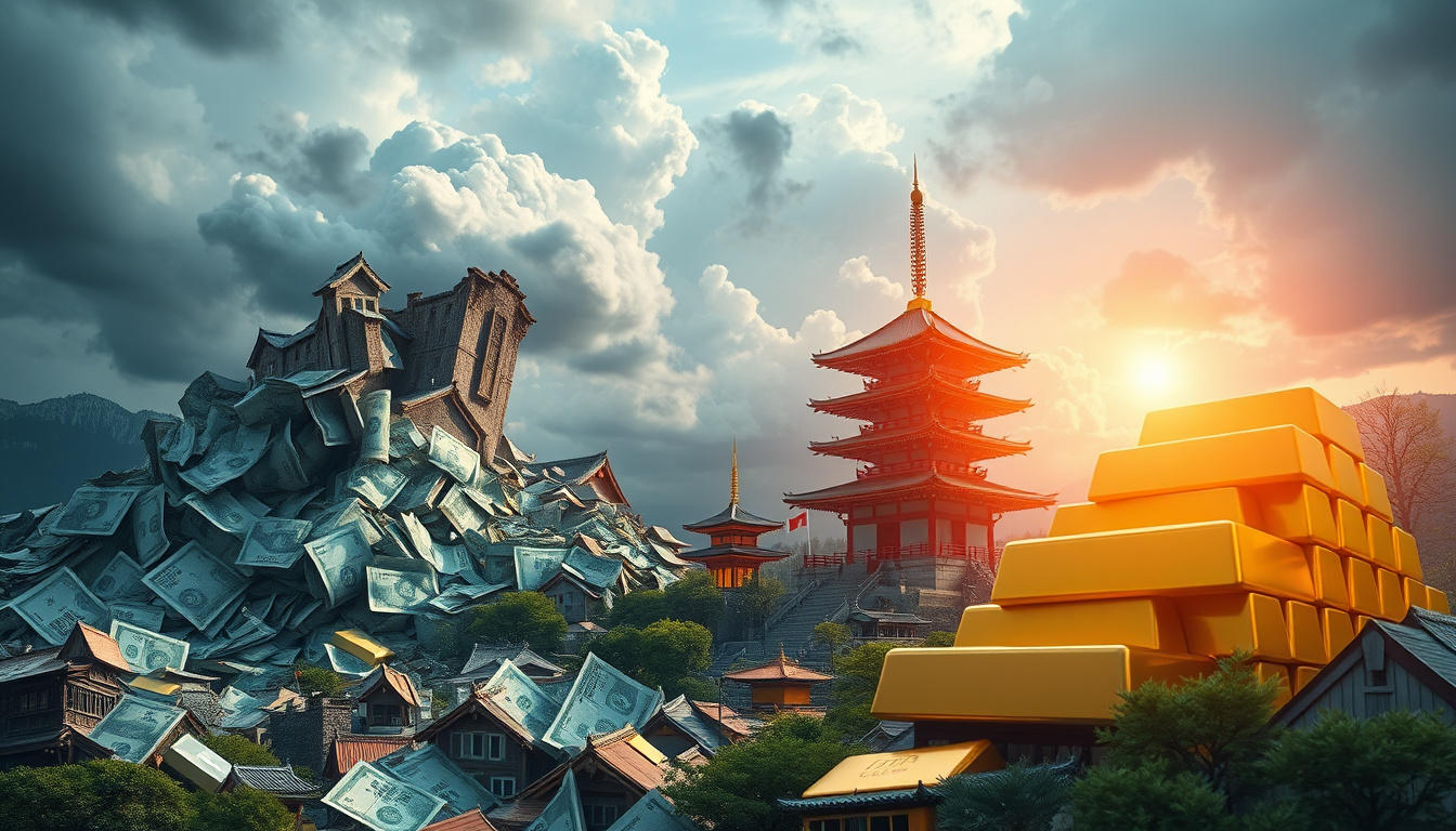 Japan's Government Bond Collapse: A Cautionary Tale on Gold Investments and Economic Risks