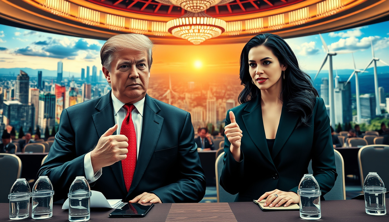 Trump vs. the Green New Deal: Rethinking Energy Policy Amidst Economic Turmoil at Davos