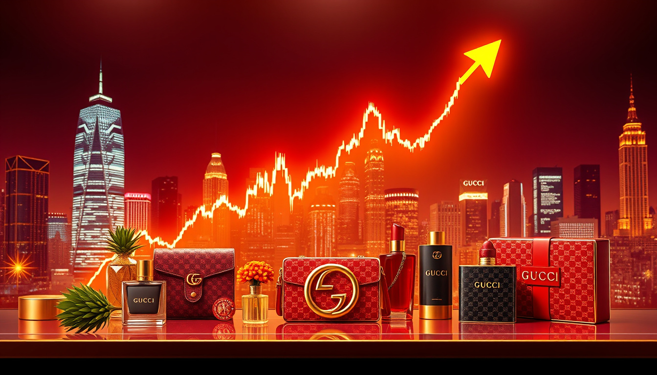 Kering's Stock Soars 14% on Gucci Sales Beat: A Sign of Luxury Market Resurgence?