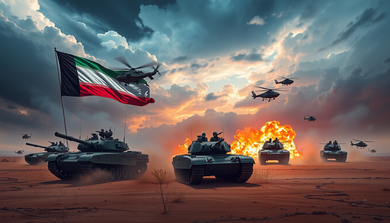 Operation Epic Fury: The Turbulent Battle for Control in Kuwait and Rising Geopolitical Tensions with Iran
