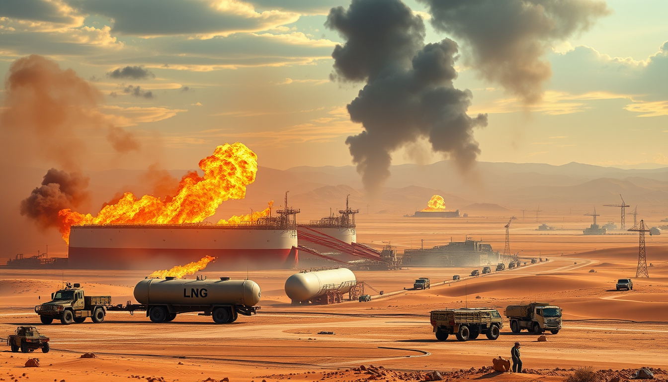 Escalating U.S.-Iran Conflict: How Attacks on Qatar's LNG Facilities Could Disrupt Global Energy Markets