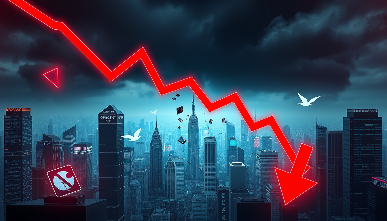 US Equity Futures Plunge: Global Tech Selloff Triggered by South Korea's Semiconductor Crisis