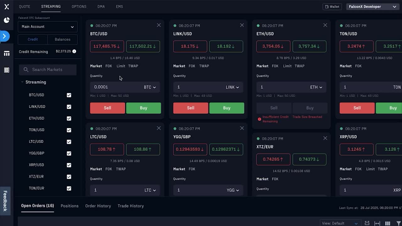 FalconX 360 | Institutional Crypto Platform for Trading, Credit, Custody &  Risk