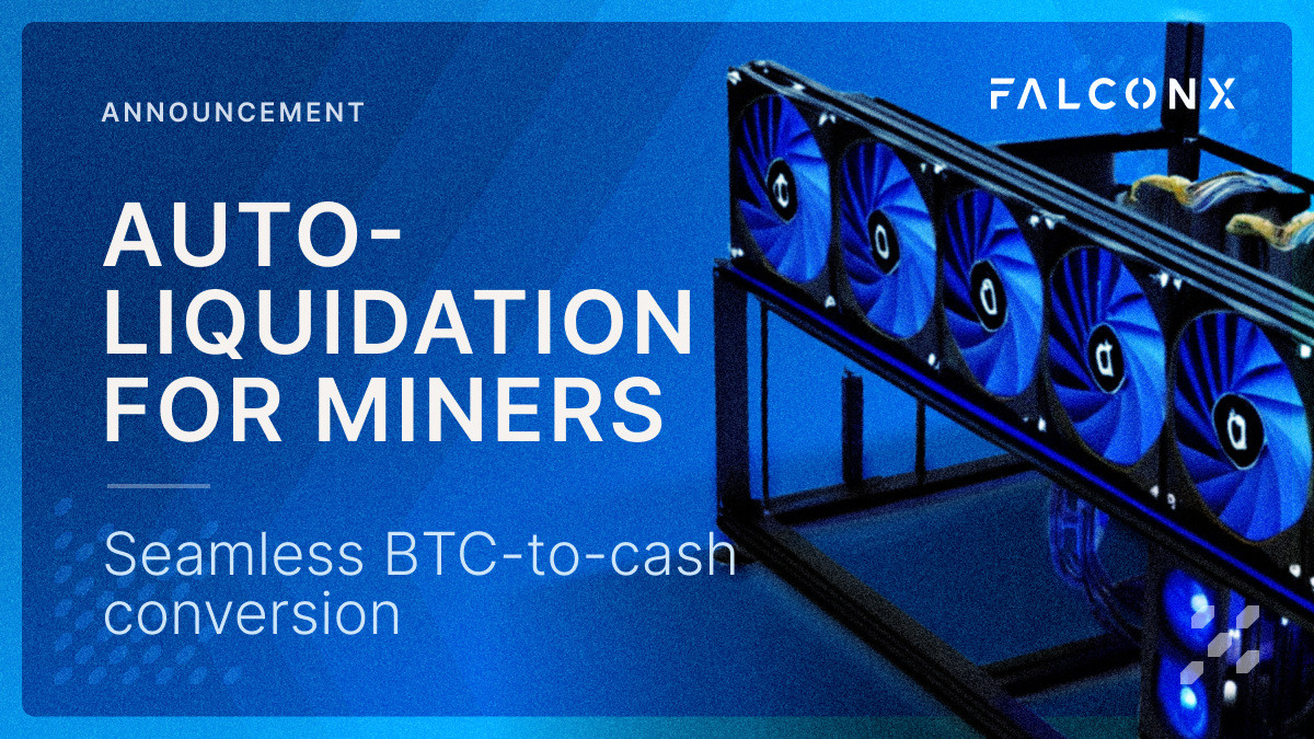 Auto-liquidation for miners Keyart