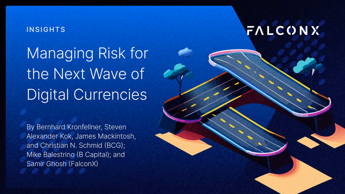 FalconX Managing Risk Keyart