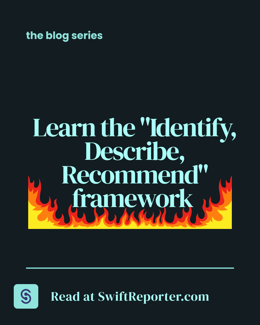 a swiftreporter software graphic describing helpful tips for home inspectors