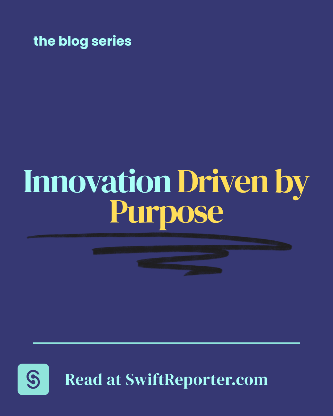 swiftreporter software graphic about being driven by purpose in social housing and safety