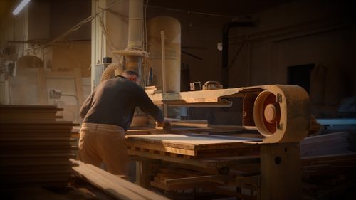 Виробництво стелі дерев'яної