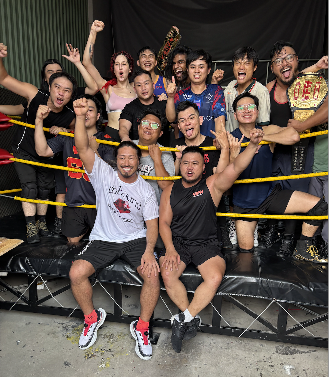 VPW Academy professional wrestling training in Ho Chi Minh City