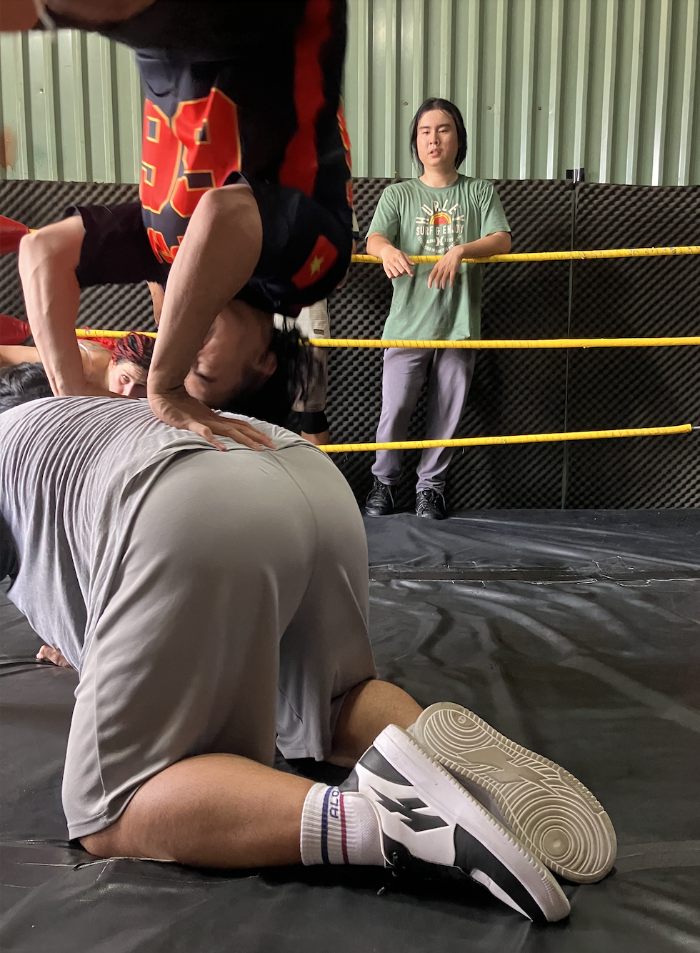 VPW Academy professional wrestling training in Ho Chi Minh City