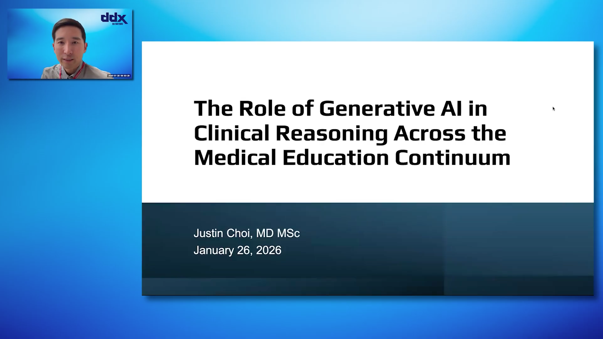 The role of generative AI in clinical reasoning across the medical education continuum