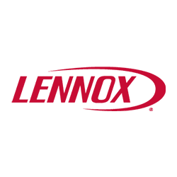 Lennox logo in bold red letters with registered trademark symbol