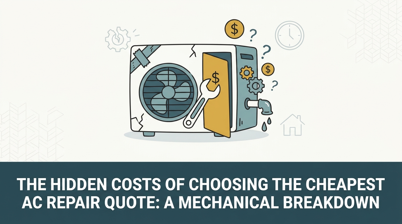 The Hidden Costs of Choosing the Cheapest AC Repair Quote: A Mechanical Breakdown