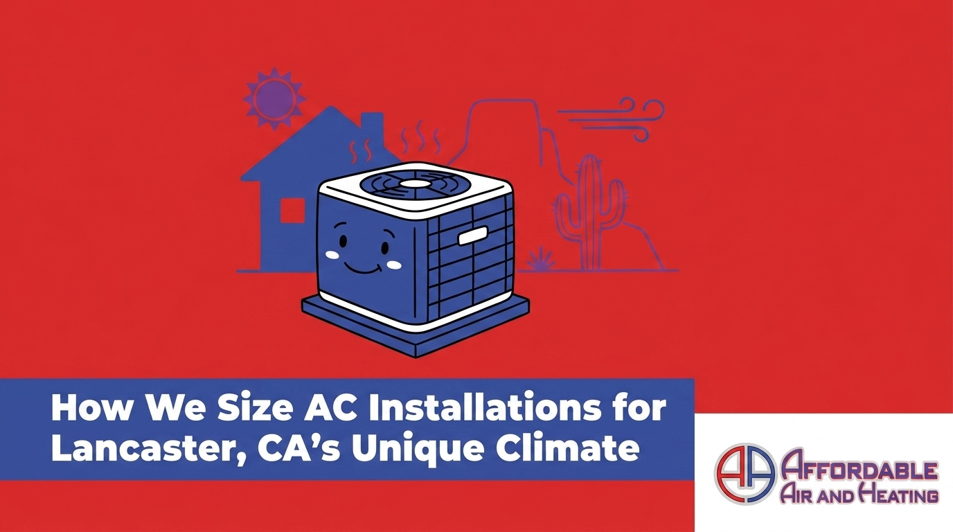 How We Size AC Installations for Lancaster's Unique Climate