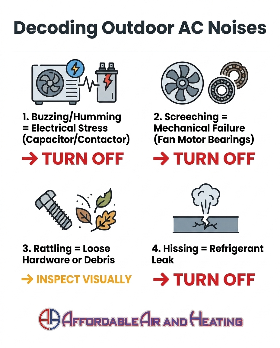 Decoding Outdoor AC Noises