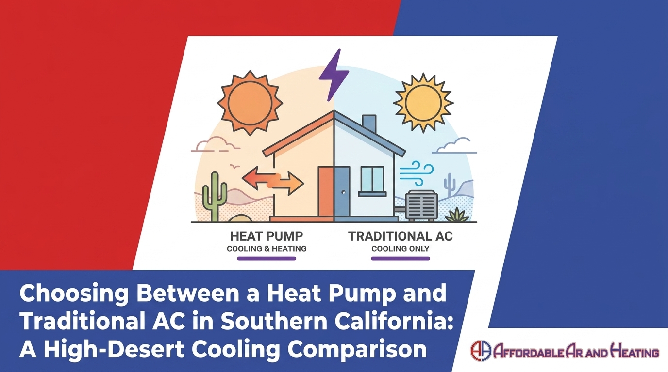 Choosing Between a Heat Pump and Traditional AC in Southern California