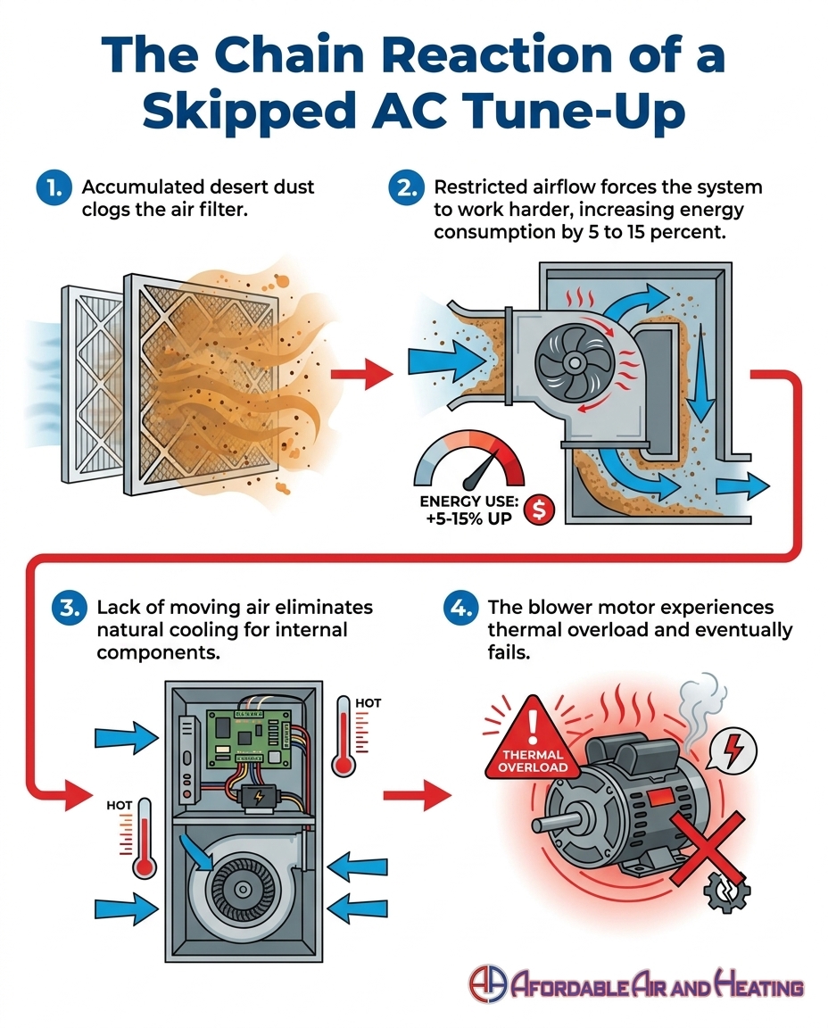 The Chain Reaction of a Skipped AC Tune-Up