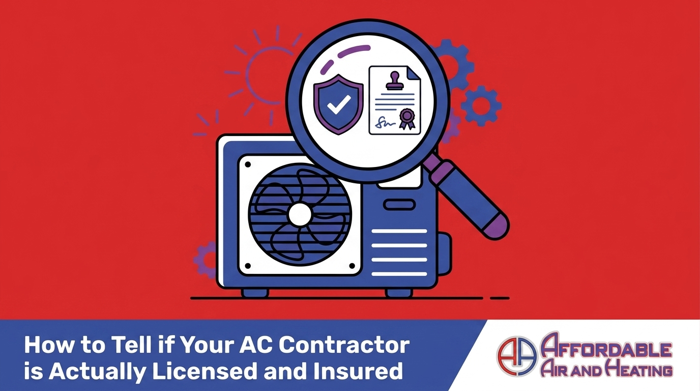 How to Tell if Your AC Contractor is Actually Licensed and Insured