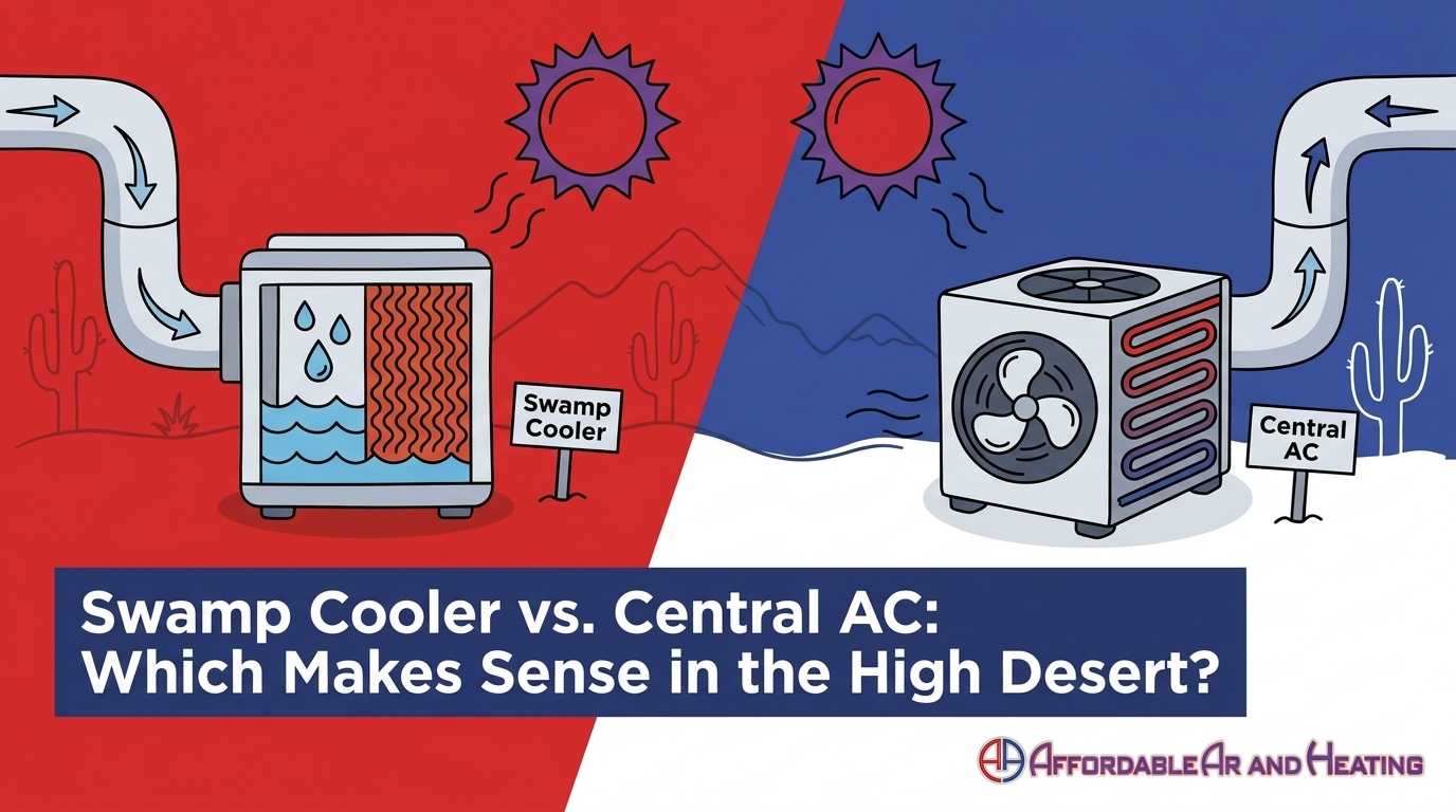 Swamp Cooler vs. Central AC: Which Makes Sense in the High Desert?