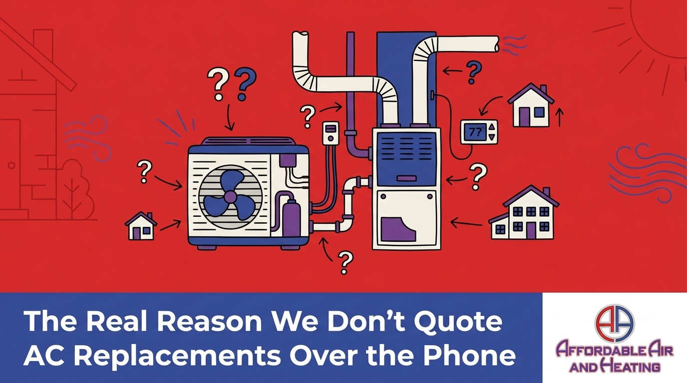 The Real Reason We Don't Quote AC Replacements Over the Phone