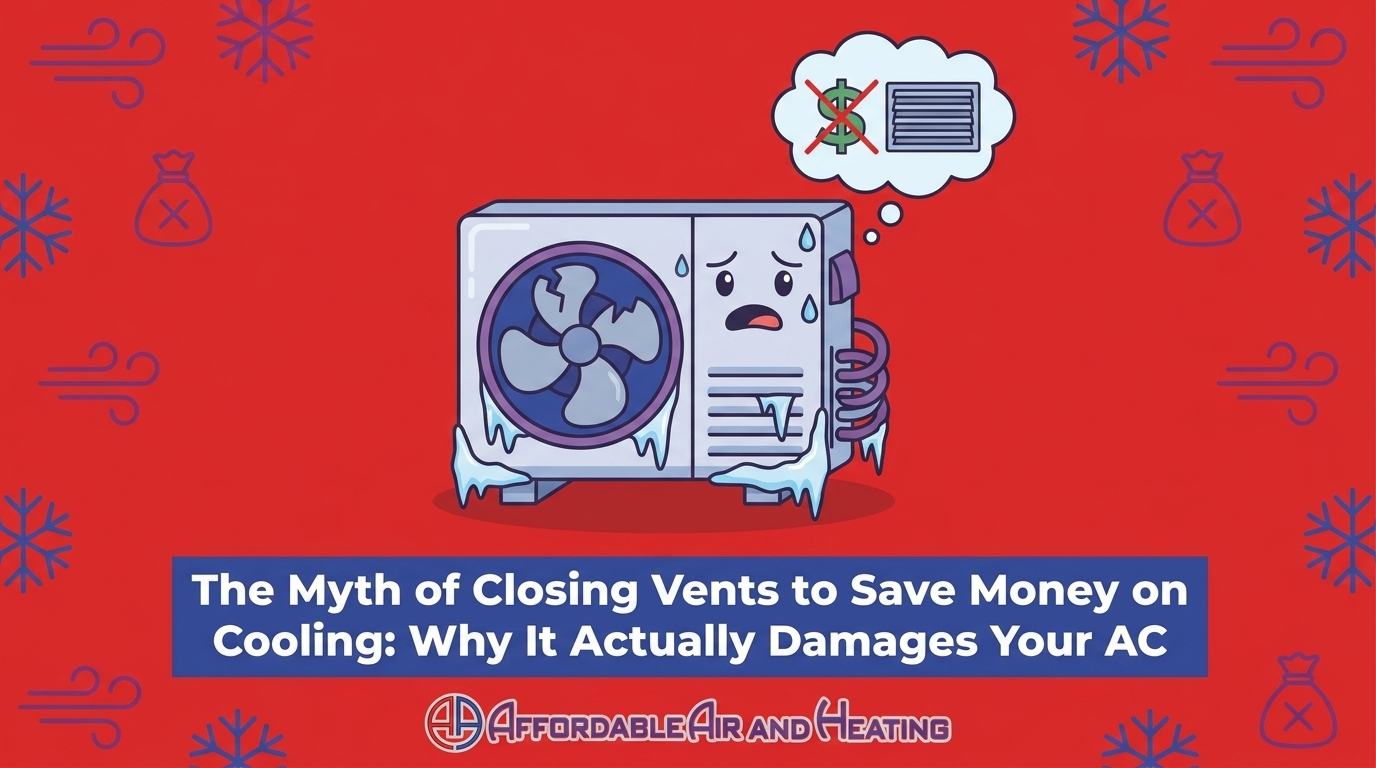 The Myth of Closing Vents to Save Money on Cooling