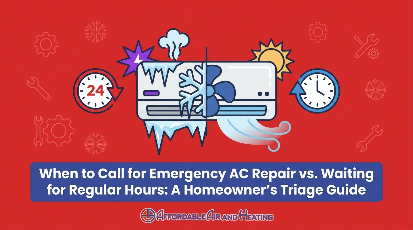 When to Call for Emergency AC Repair vs. Waiting for Regular Hours