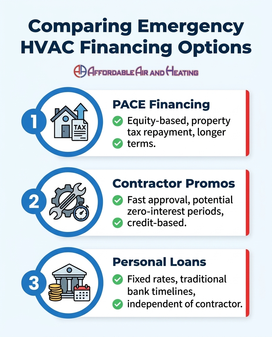 Comparing Emergency HVAC Financing Options