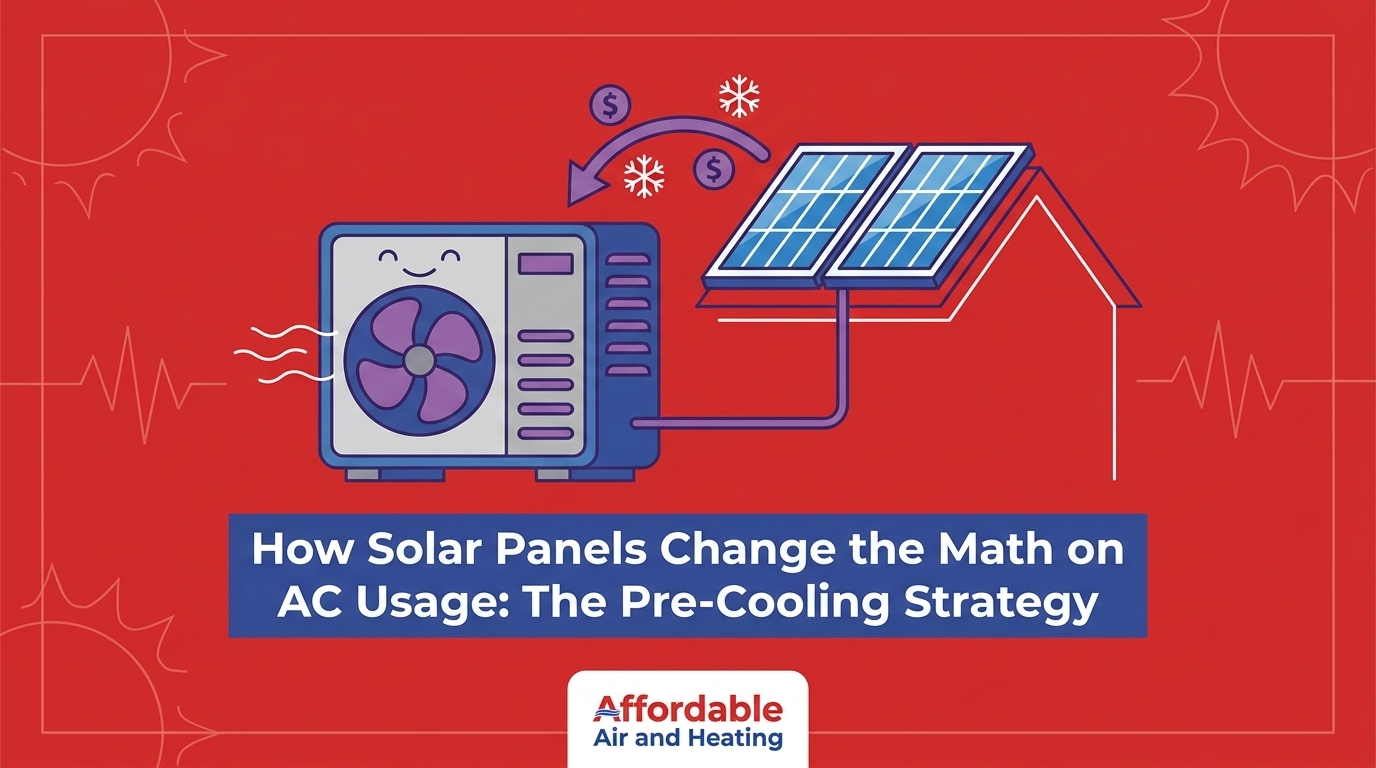 How Solar Panels Change the Math on AC Usage