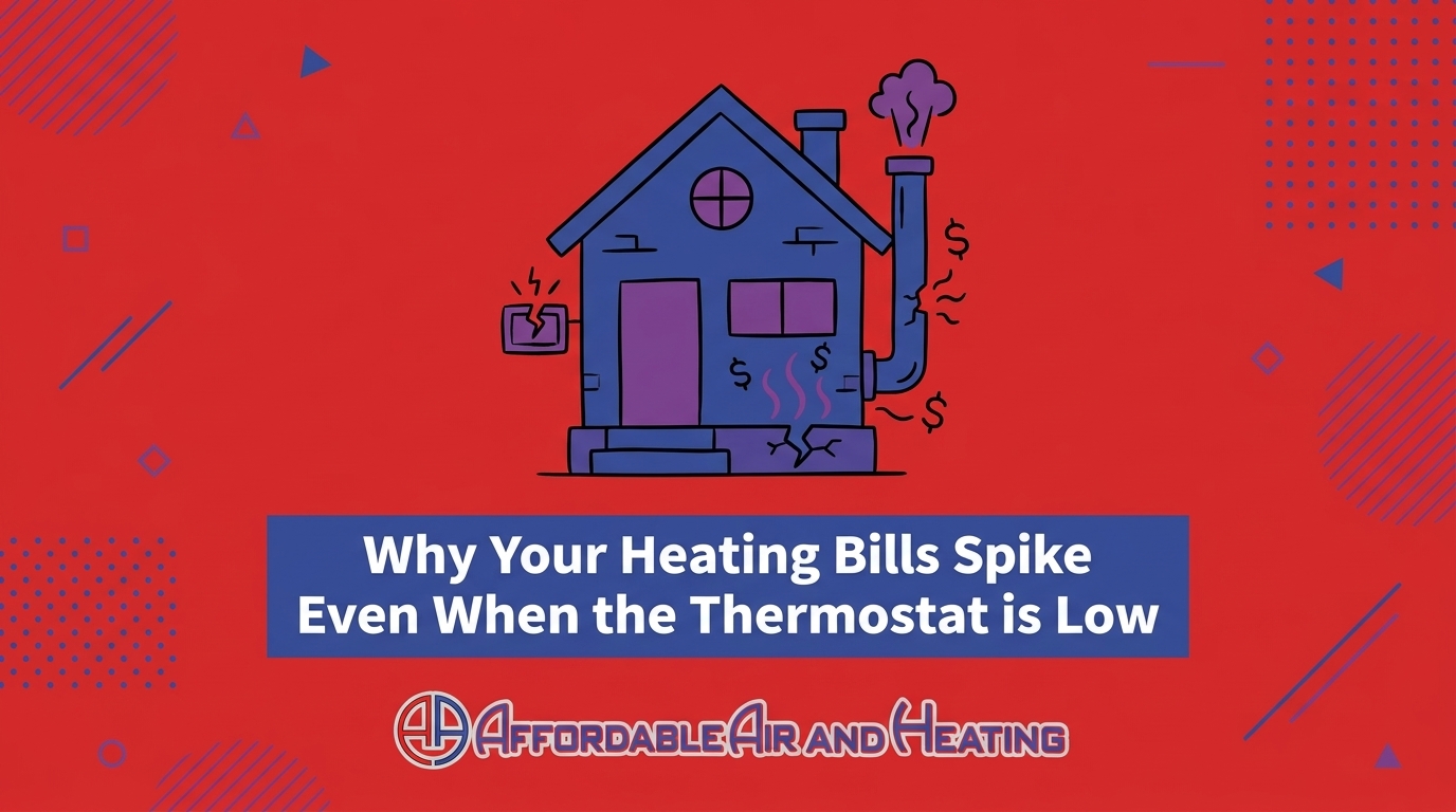 Why Your Heating Bills Spike Even When the Thermostat is Low