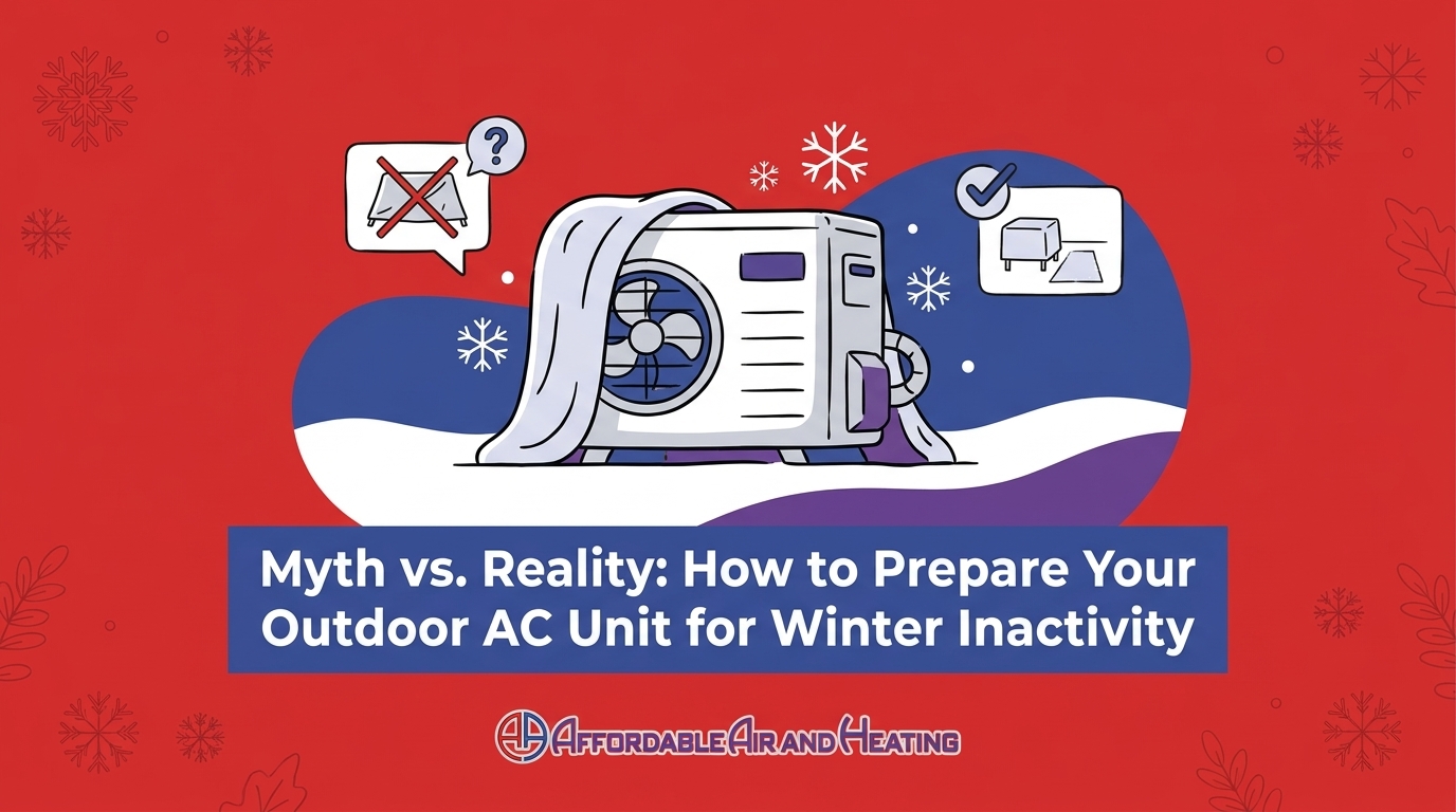 How to Prepare Your Outdoor AC Unit for Winter Inactivity