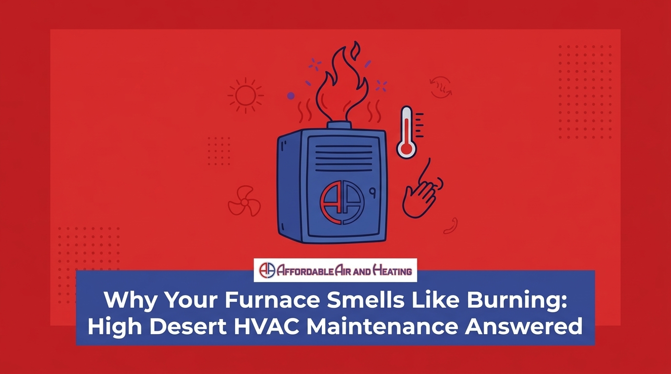 Why Your Furnace Smells Like Burning: High Desert HVAC Maintenance Answered