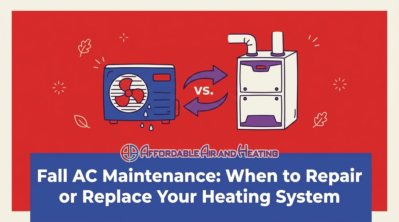 Fall AC Maintenance: When to Repair or Replace Your Heating System