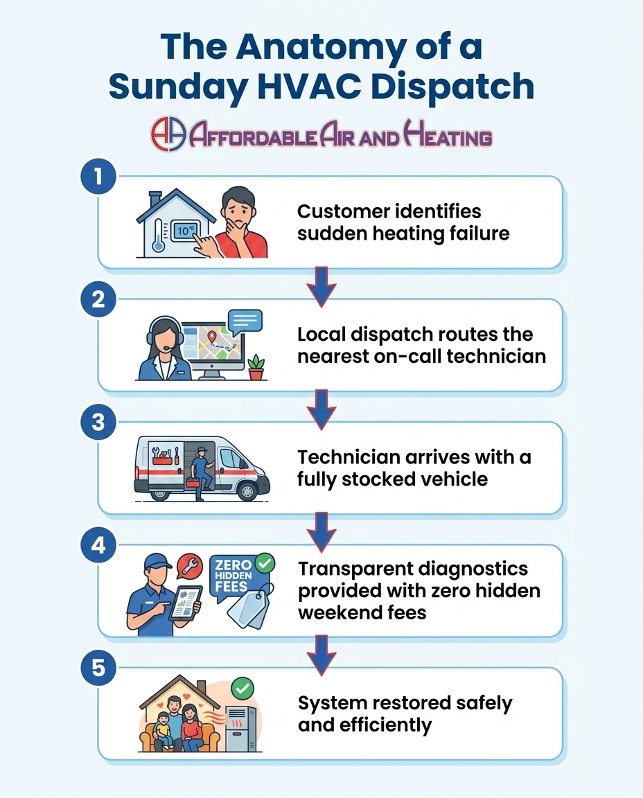 The Anatomy of a Sunday HVAC Dispatch