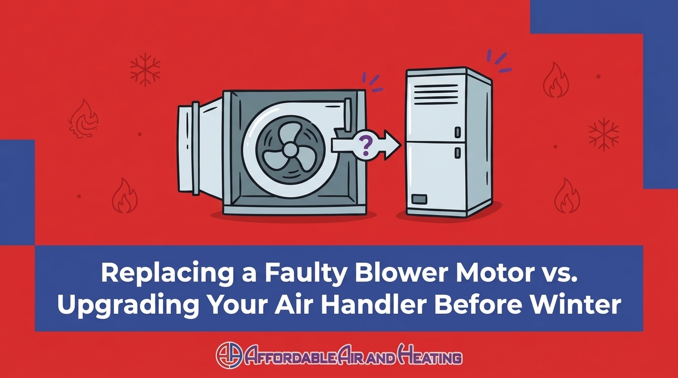 Replacing a Faulty Blower Motor vs. Upgrading the Entire Air Handler Before Winter