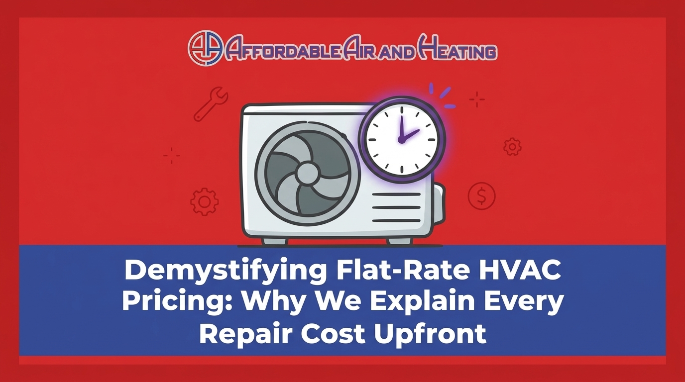 Demystifying Flat-Rate HVAC Pricing: Why We Explain Every Repair Cost Upfront