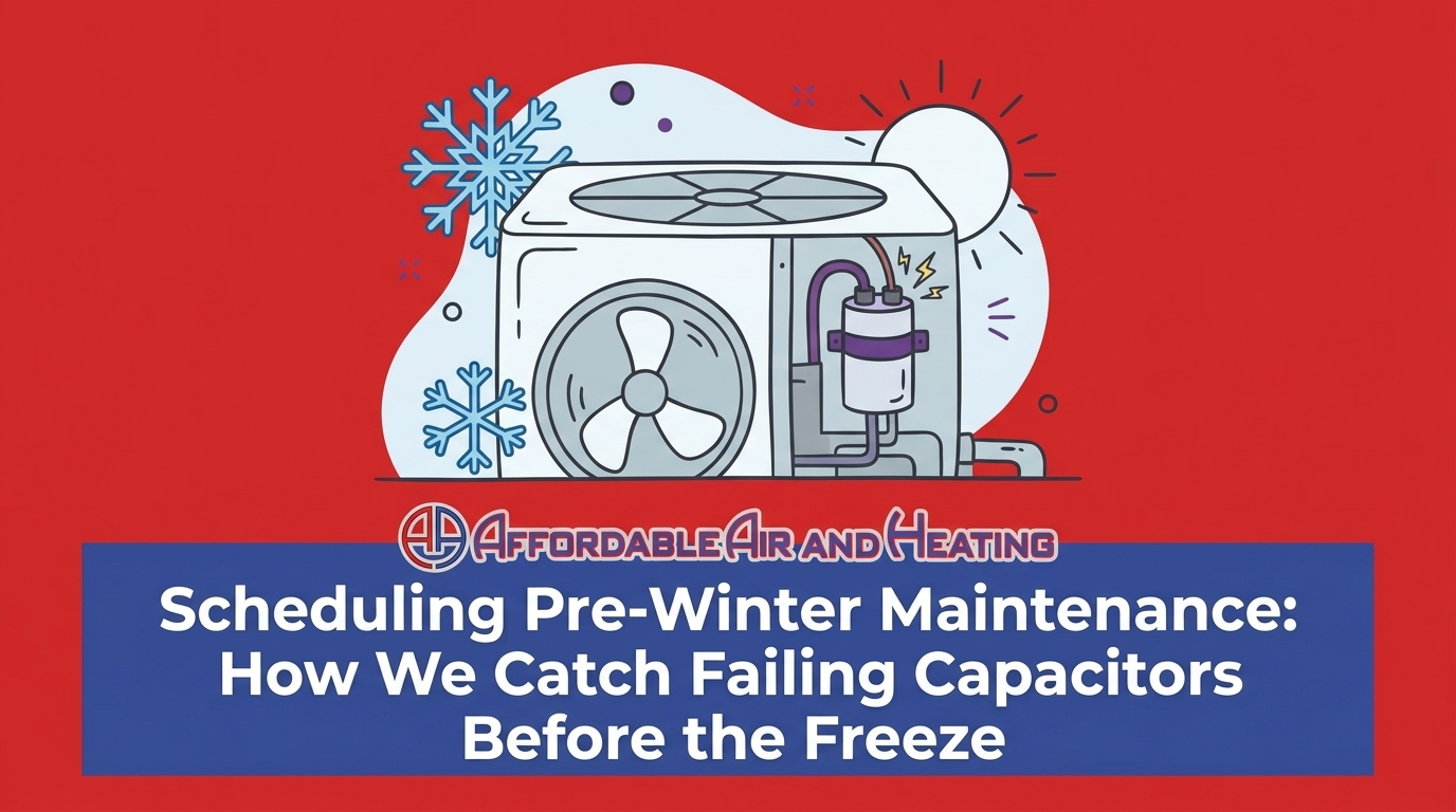 Scheduling Pre-Winter Maintenance: How We Catch Failing Capacitors Before the Freeze