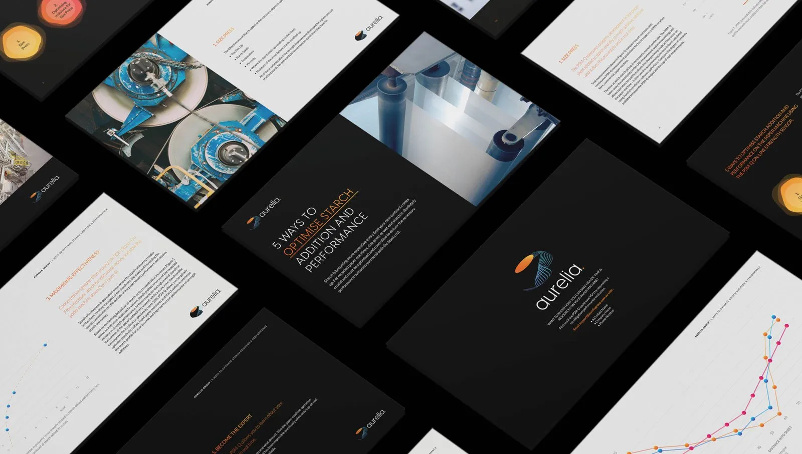 Black business cards and stationery