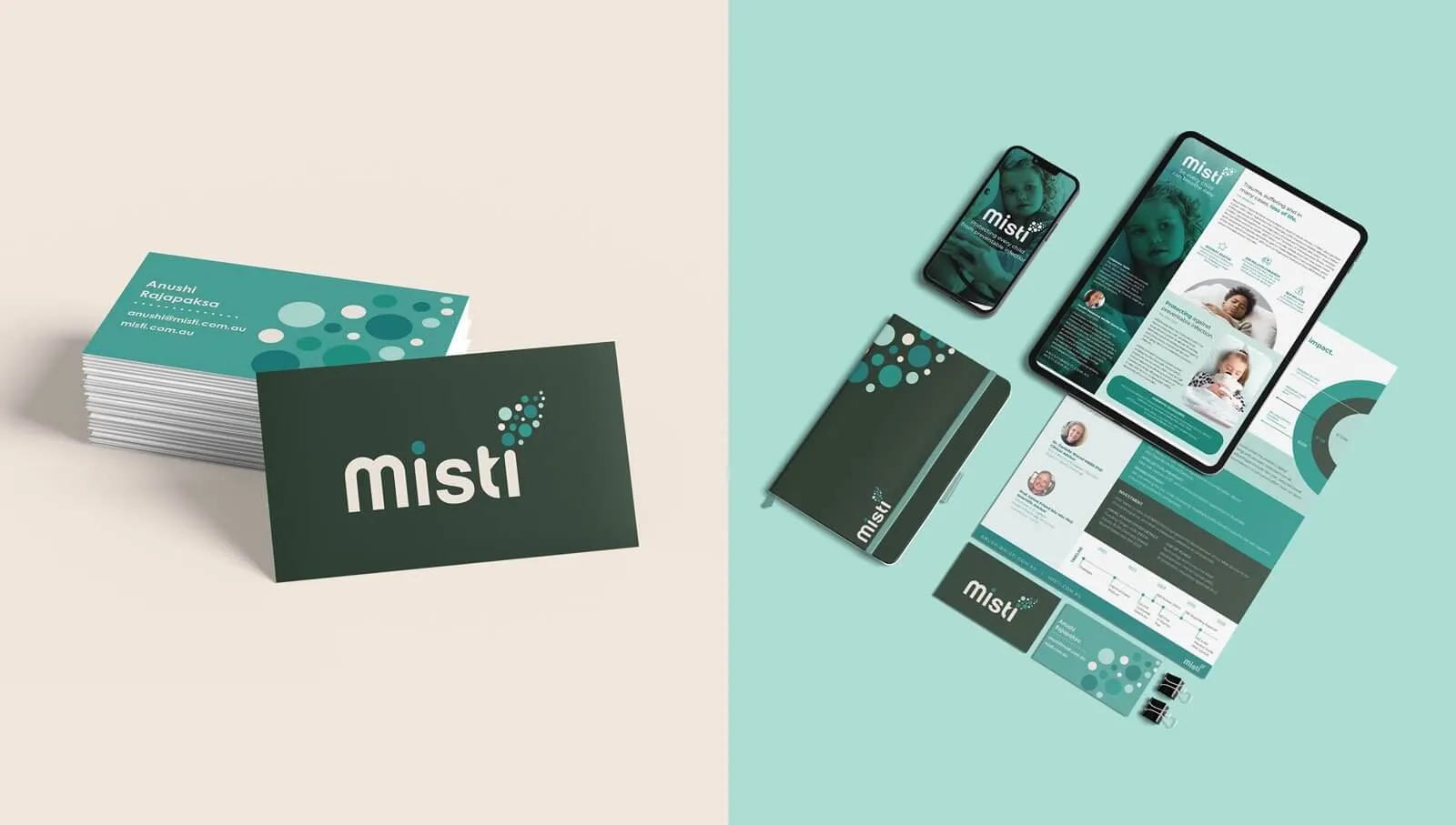 Business card and stationery mockup