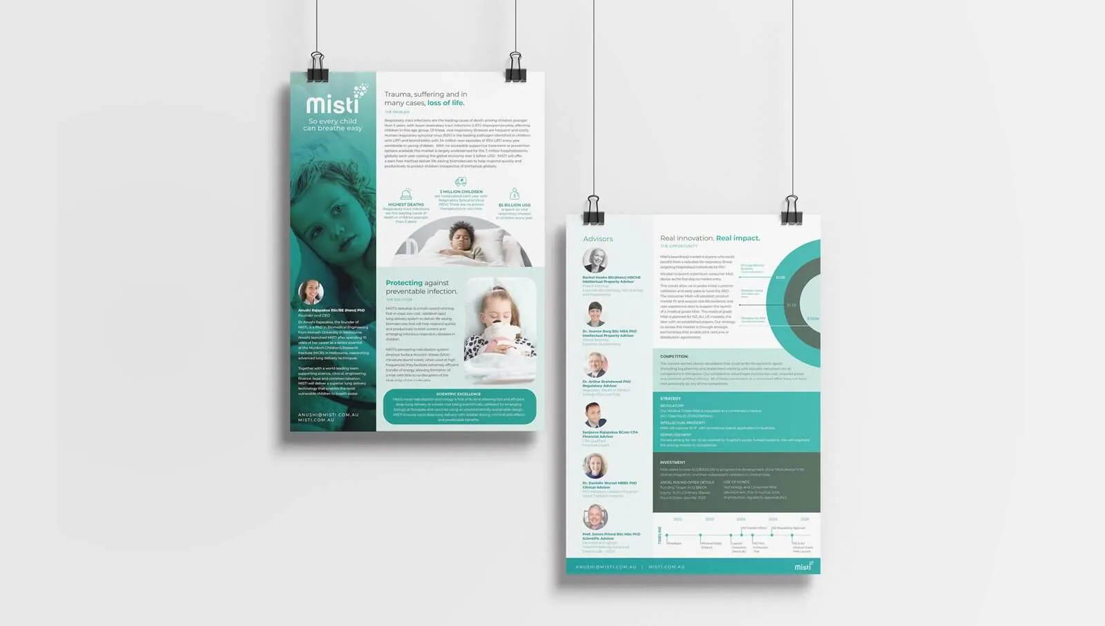 Mobile app and ID card layout