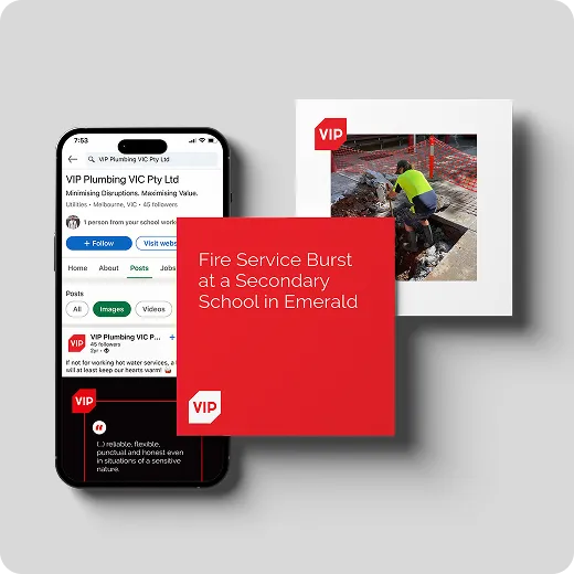 Mobile and desktop mockup layout