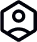 Hexagon structure symbol