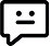Chat bubble message icon
