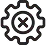 Gear settings configuration icon
