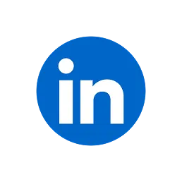 Blue LinkedIn app logo
