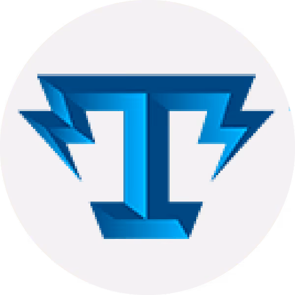 Titan blue and white logo icon