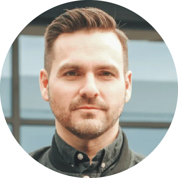 Man with short beard headshot