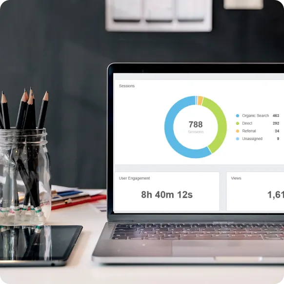 Comprehensive marketing strategy visual